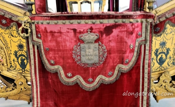 1715 POPE CLEMENT XI'S COACH UP CLOSE.