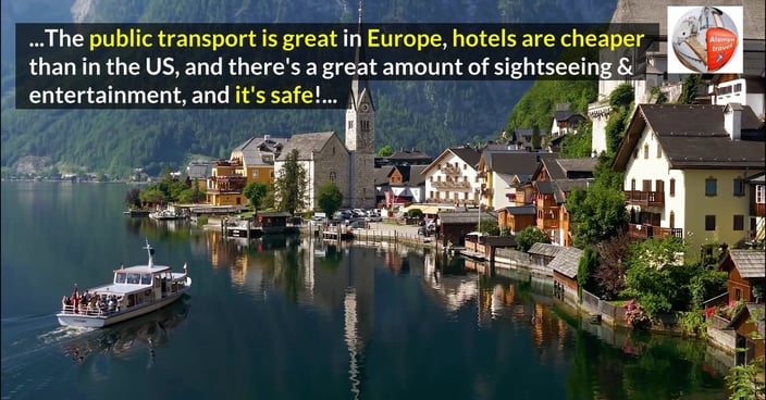Europe is the best place to travel solo