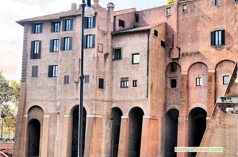 Round tall arches of Teatro Marcello in Rome is an example of architectural marvel in Europe